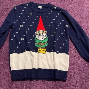 Gnome christmas sweater. Size small